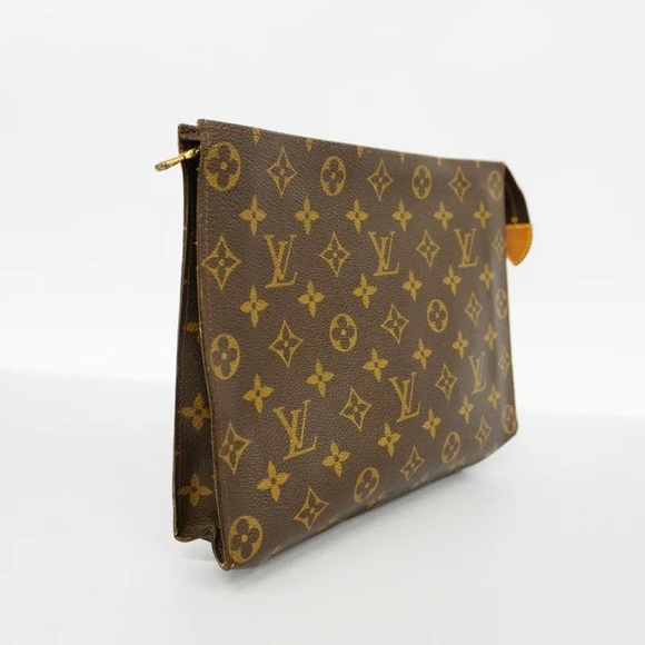 Authentic Louis Vuitton pochette 26 clutch monogram wristlet - Picture 11 of 11